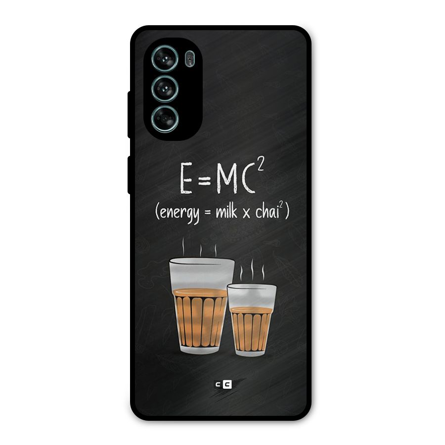 Tea Formula Metal Back Case for Moto G62