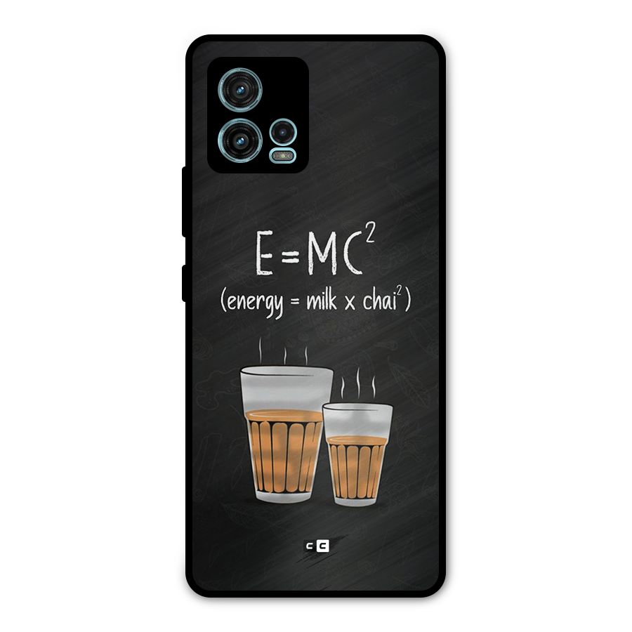 Tea Formula Metal Back Case for Moto G72