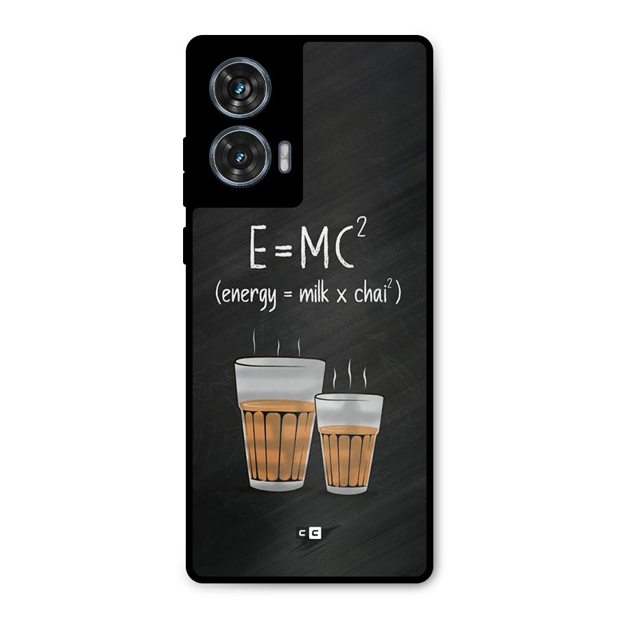 Tea Formula Metal Back Case for Motorola Edge 50 Fusion