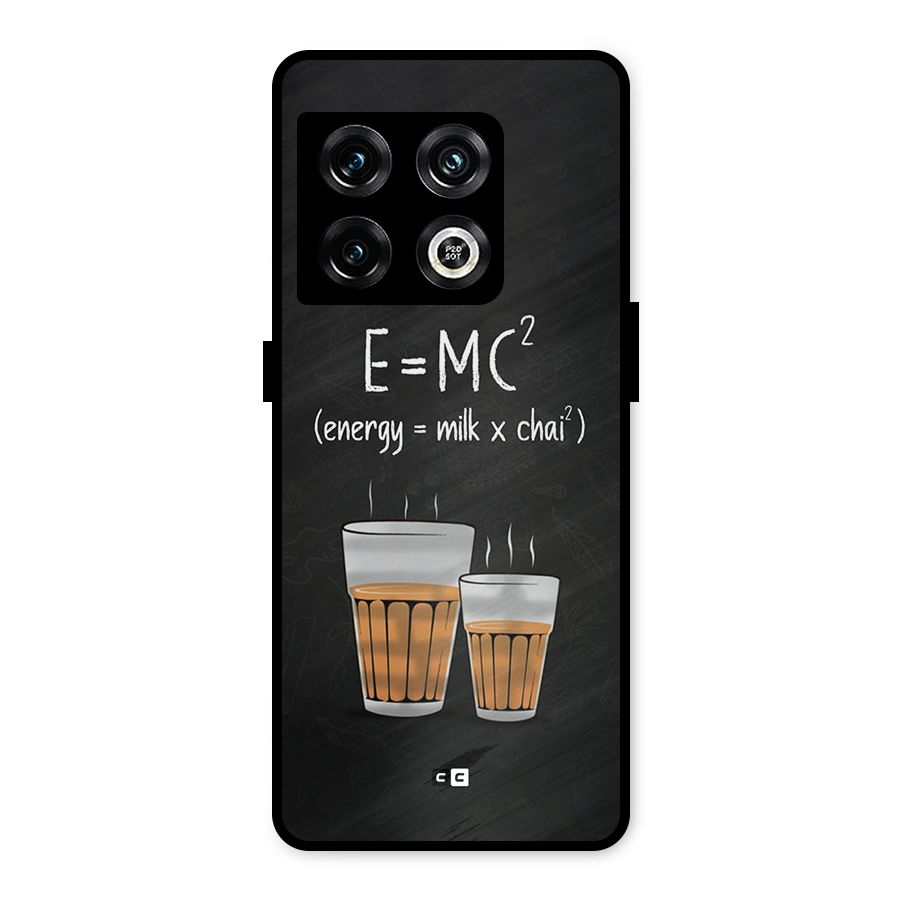 Tea Formula Metal Back Case for OnePlus 10 Pro 5G