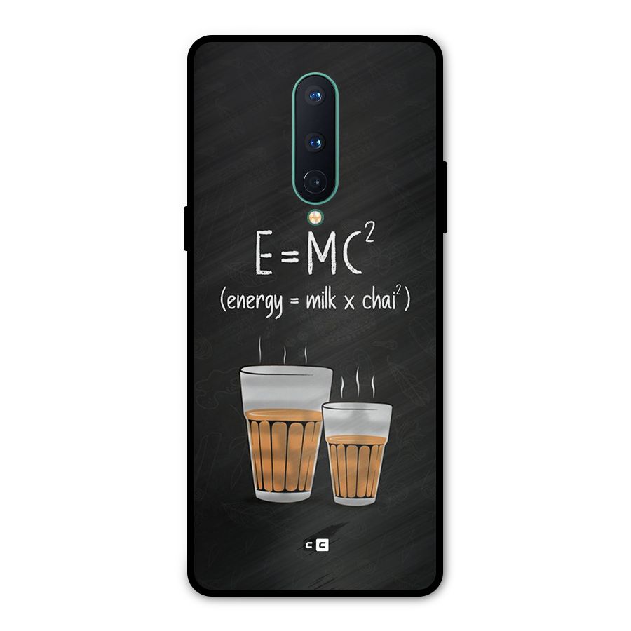 Tea Formula Metal Back Case for OnePlus 8
