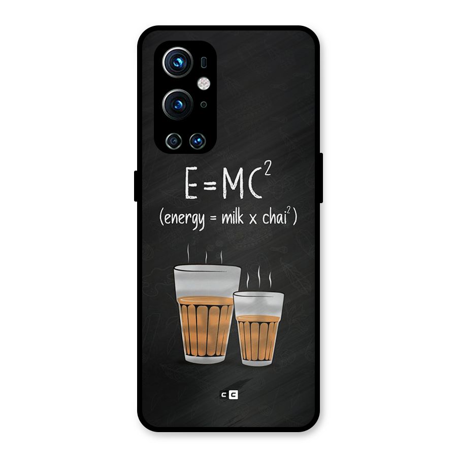 Tea Formula Metal Back Case for OnePlus 9 Pro