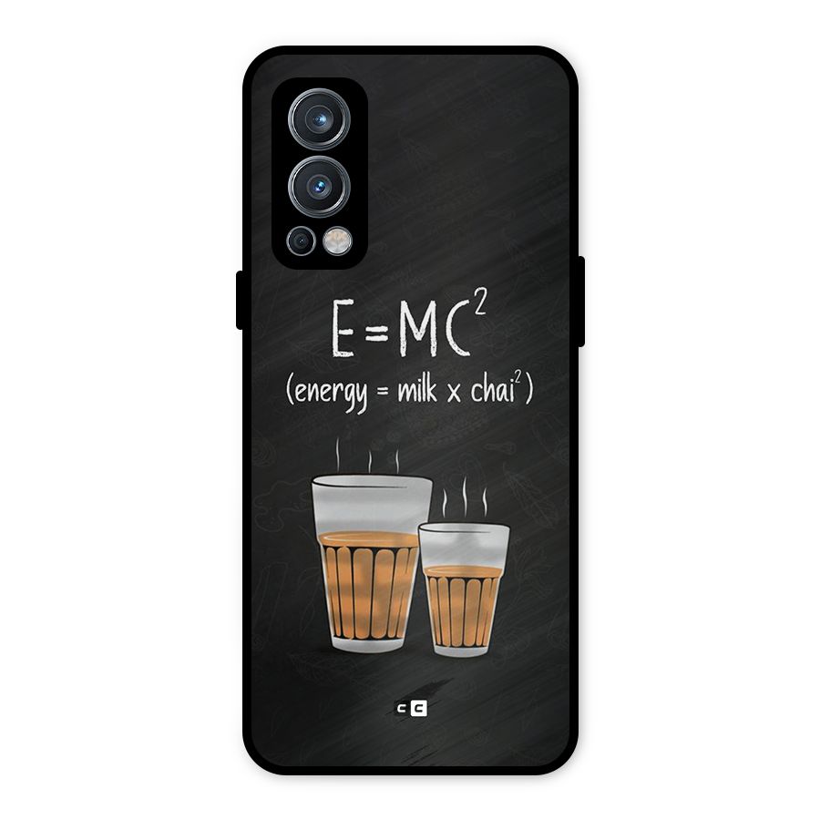 Tea Formula Metal Back Case for OnePlus Nord 2 5G