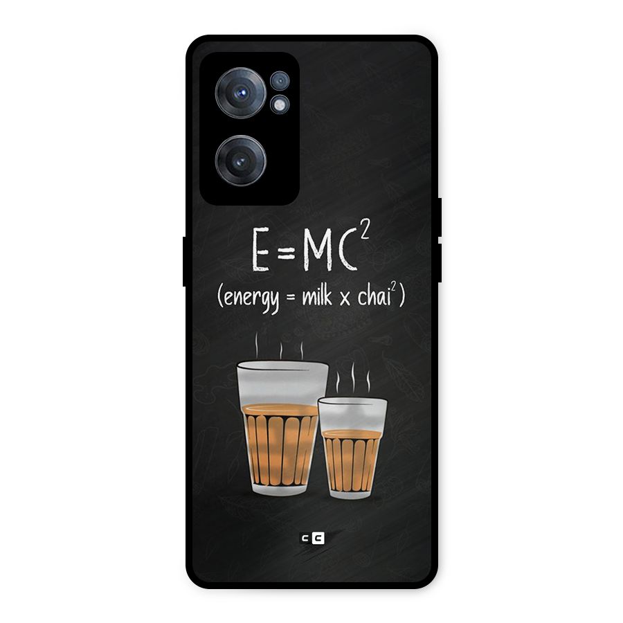 Tea Formula Metal Back Case for OnePlus Nord CE 2 5G