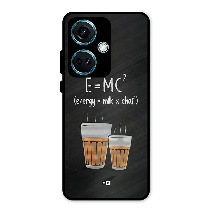 Tea Formula Metal Back Case for OnePlus Nord CE 3 5G