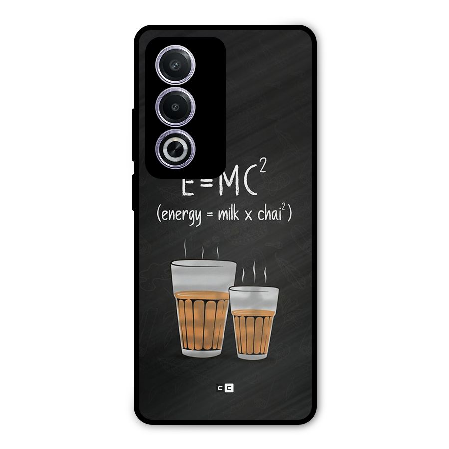 Tea Formula Metal Back Case for Oppo A3 Pro