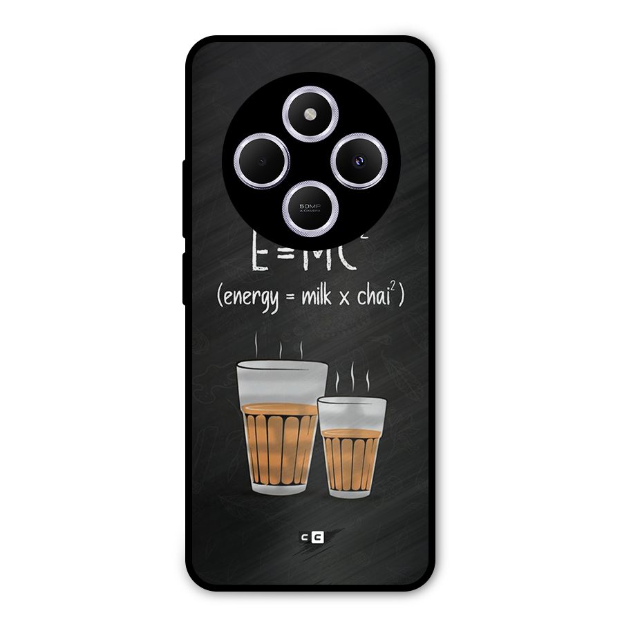 Tea Formula Metal Back Case for Poco C75 5G