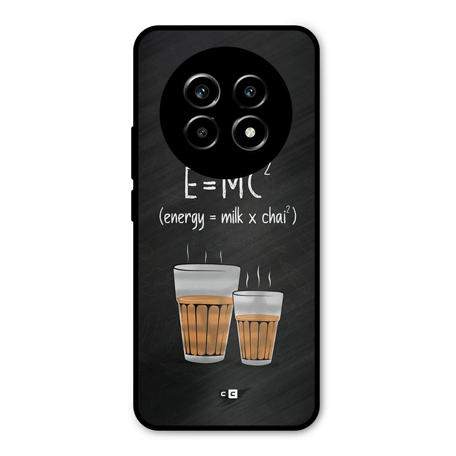 Tea Formula Metal Back Case for Realme 13 Pro