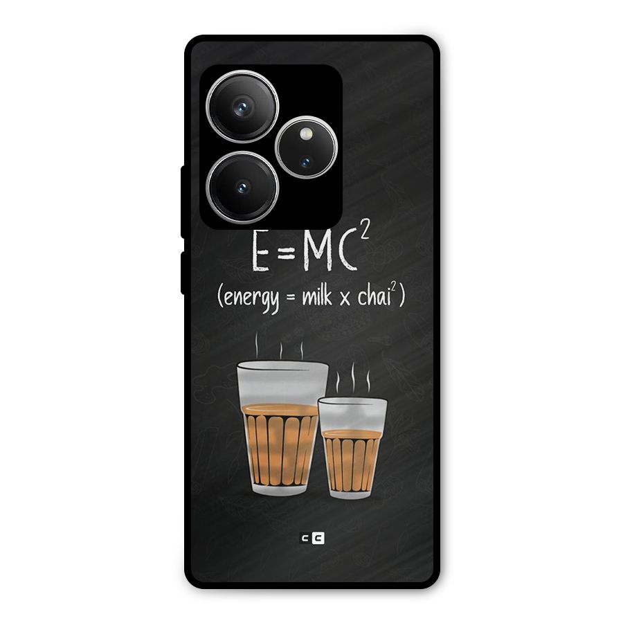 Tea Formula Metal Back Case for Realme GT 6