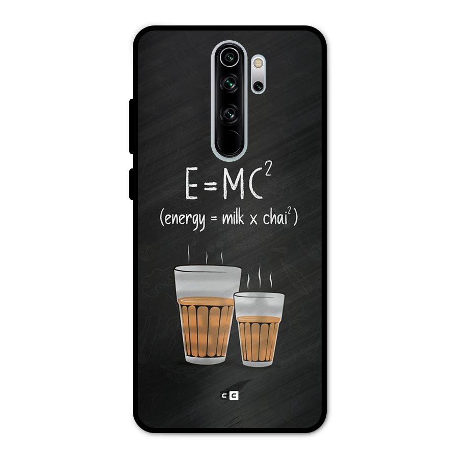 Tea Formula Metal Back Case for Redmi Note 8 Pro