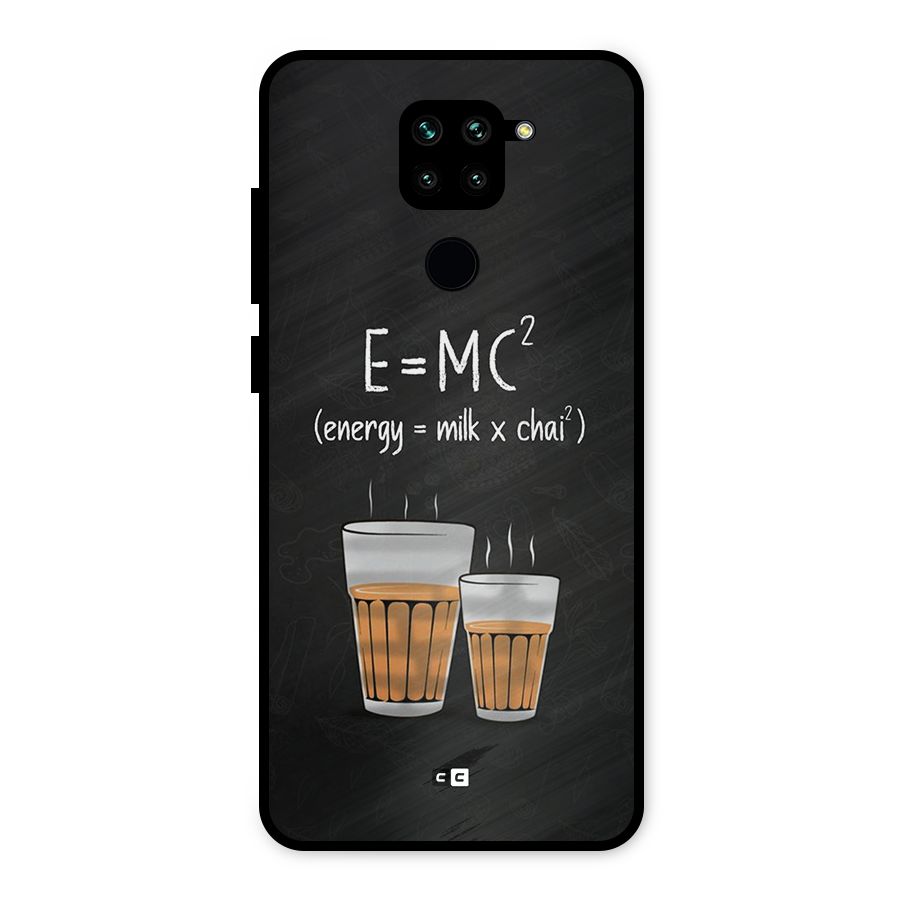 Tea Formula Metal Back Case for Redmi Note 9