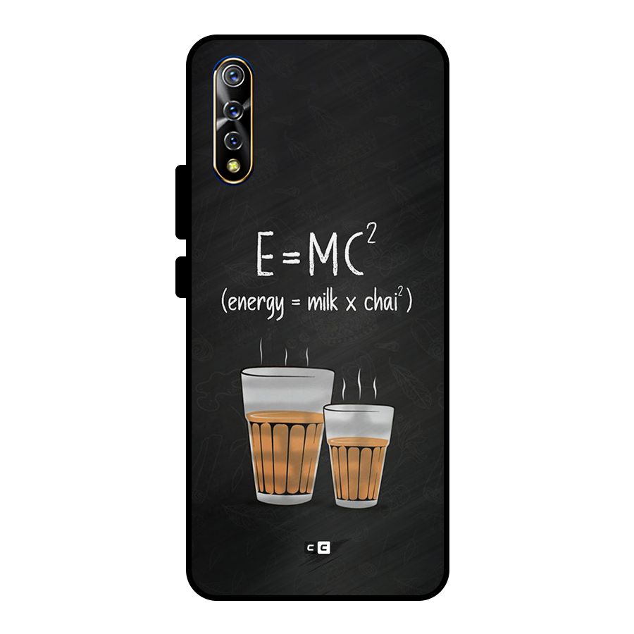 Tea Formula Metal Back Case for Vivo S1