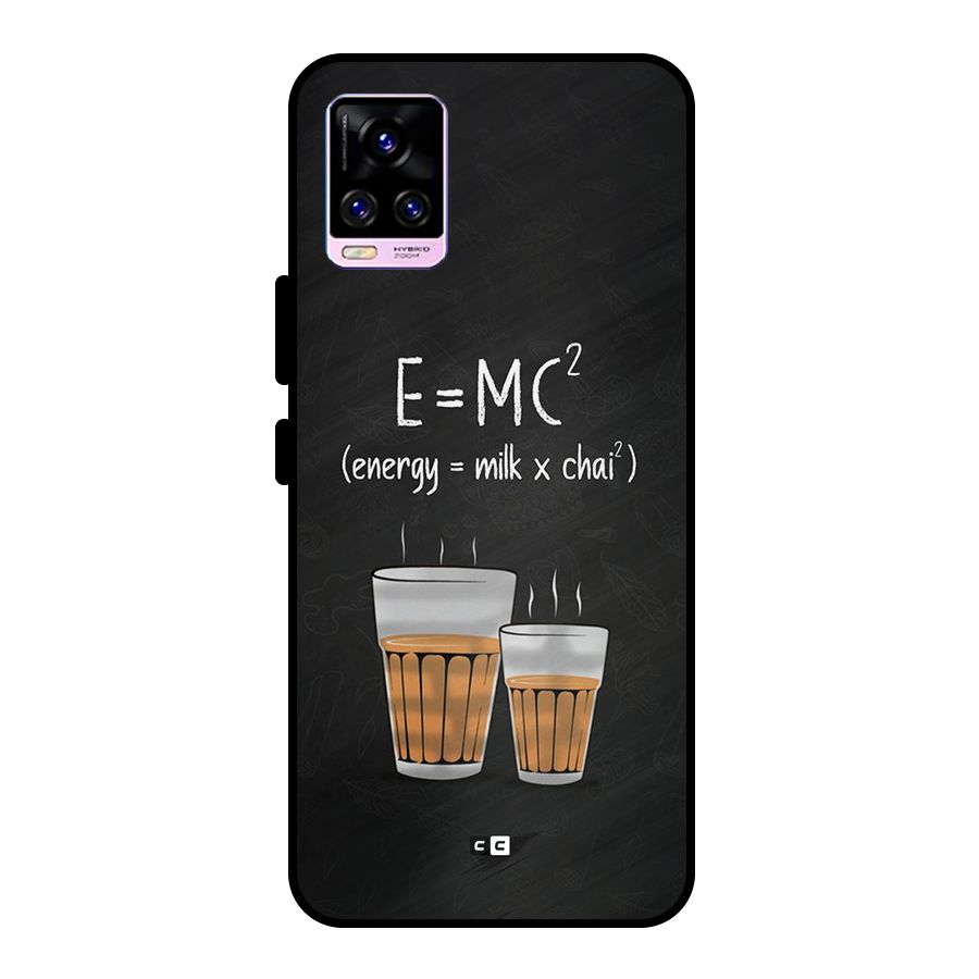 Tea Formula Metal Back Case for Vivo V20 Pro