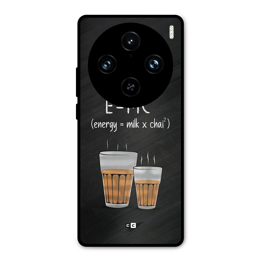 Tea Formula Metal Back Case for Vivo X100 Pro