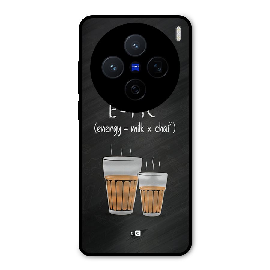 Tea Formula Metal Back Case for Vivo X200