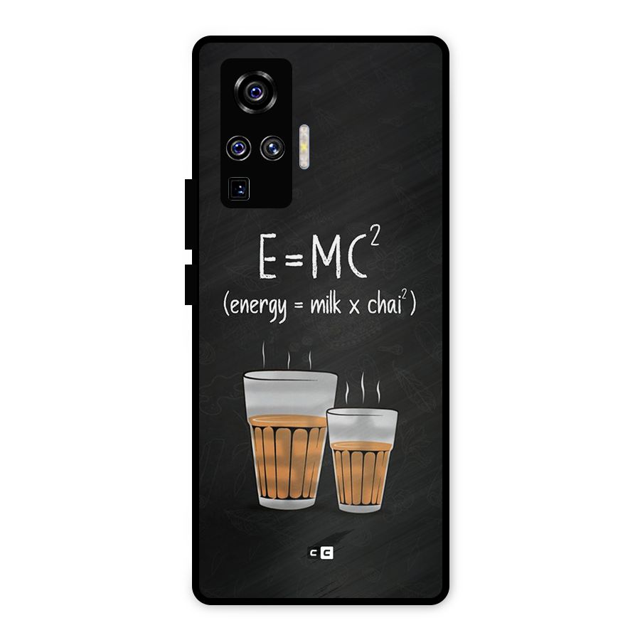 Tea Formula Metal Back Case for Vivo X50 Pro
