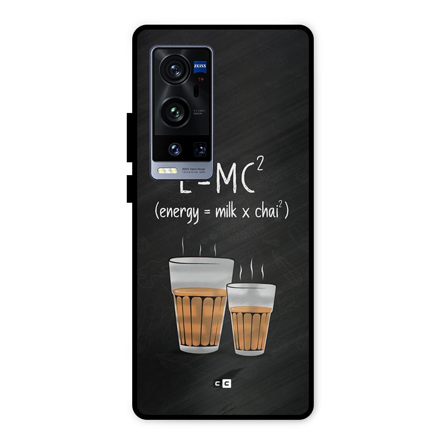 Tea Formula Metal Back Case for Vivo X60 Pro Plus