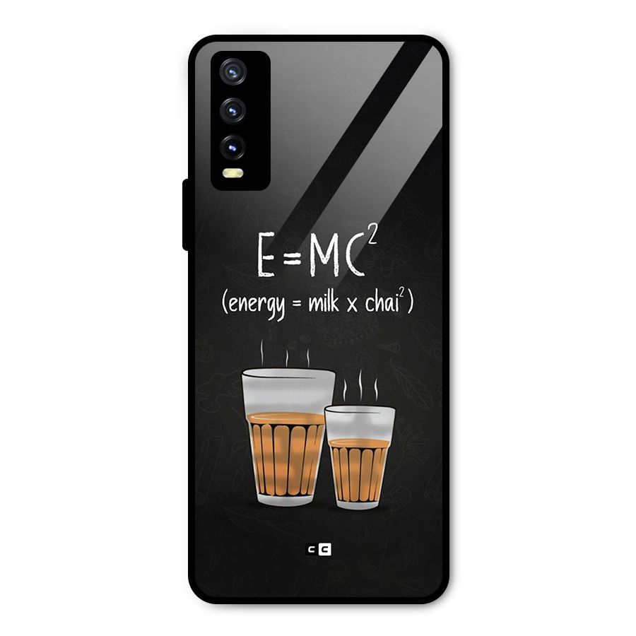 Tea Formula Metal Back Case for Vivo Y20