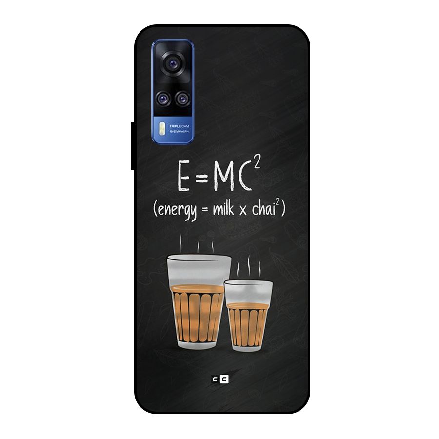 Tea Formula Metal Back Case for Vivo Y51