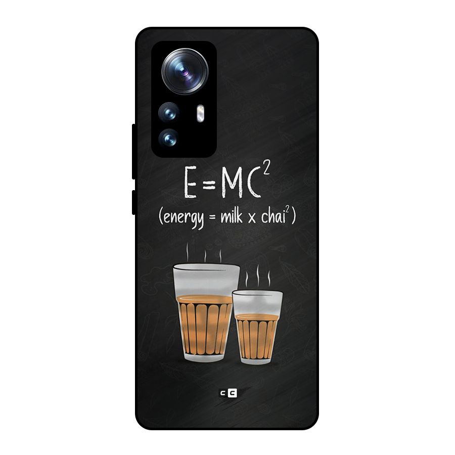 Tea Formula Metal Back Case for Xiaomi 12 Pro
