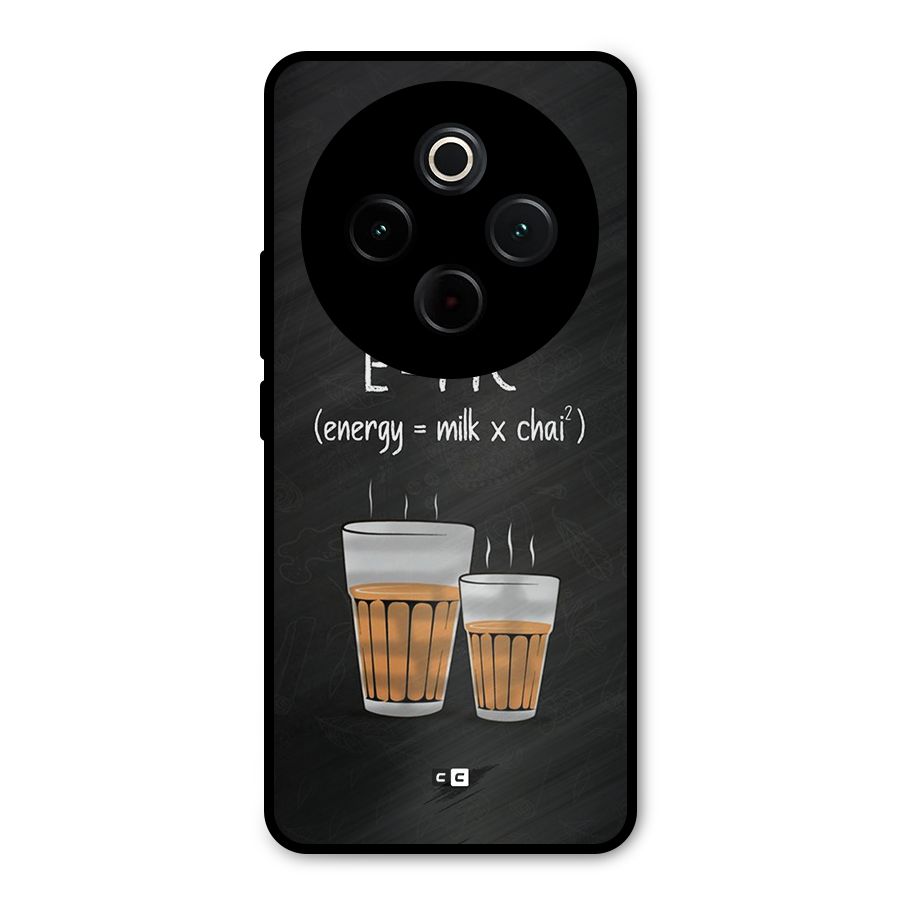 Tea Formula Metal Back Case for iQOO Z10