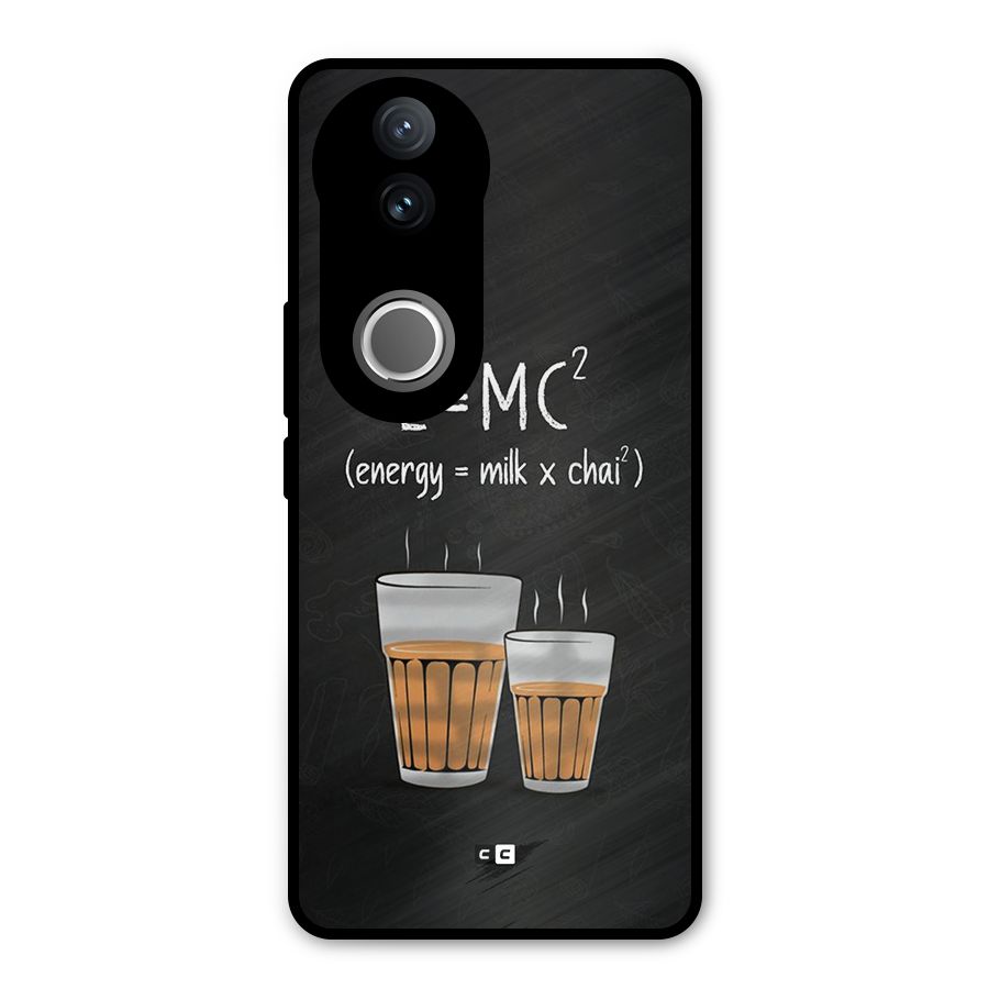 Tea Formula Metal Back Case for iQOO Z10R
