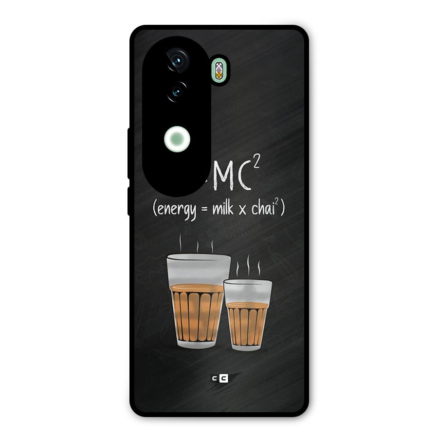 Tea Formula Metal Back Case for iQOO Z9s