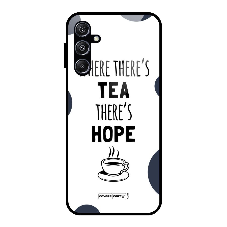 Tea Hope Glass Back Case for Galaxy M34 5G