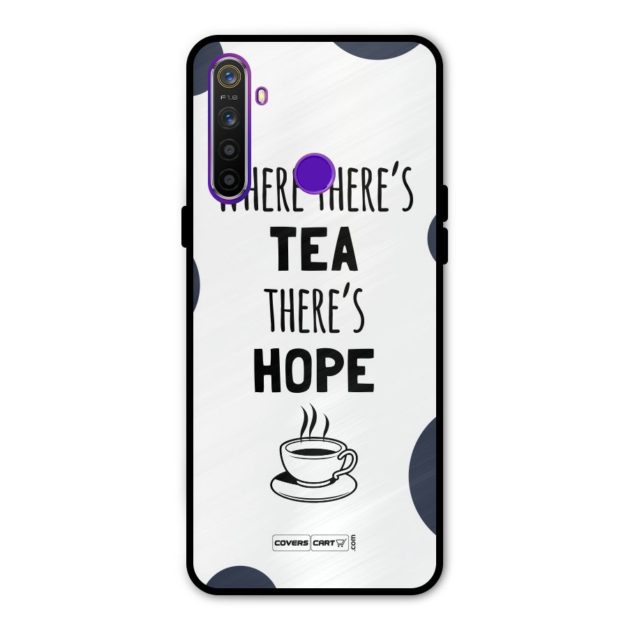 Tea Hope Glass Back Case for Realme 5s