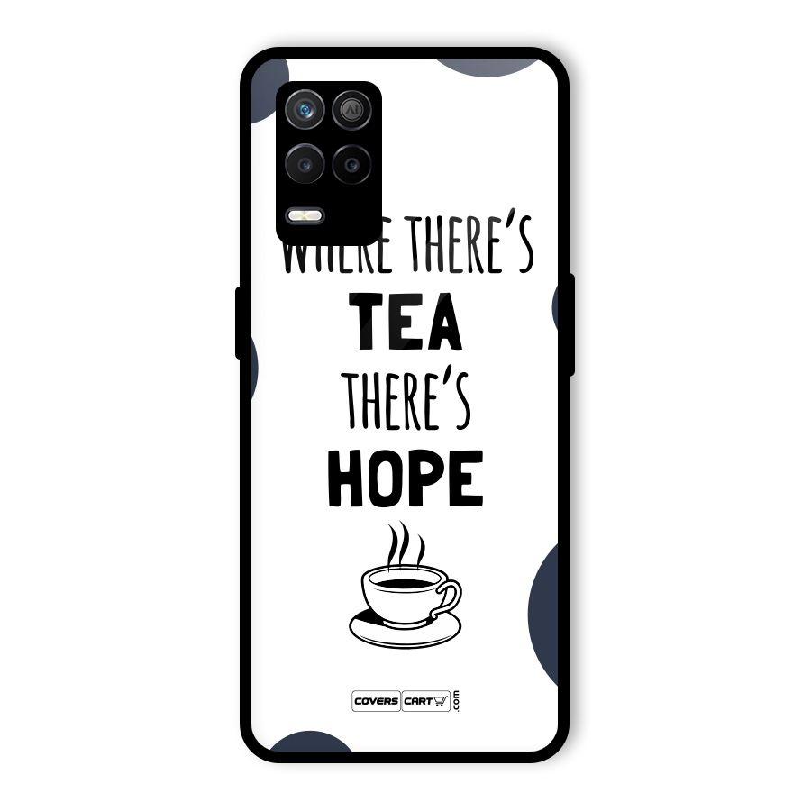 Tea Hope Glass Back Case for Realme 8s 5G