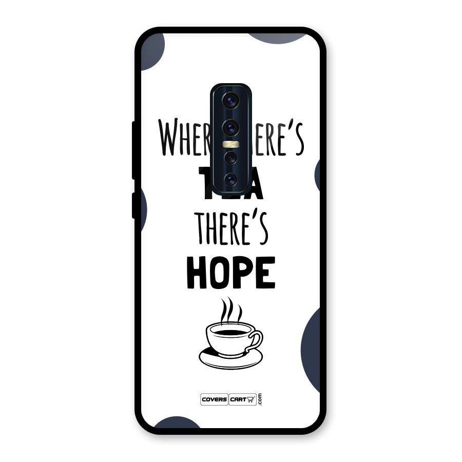 Tea Hope Glass Back Case for Vivo V17 Pro