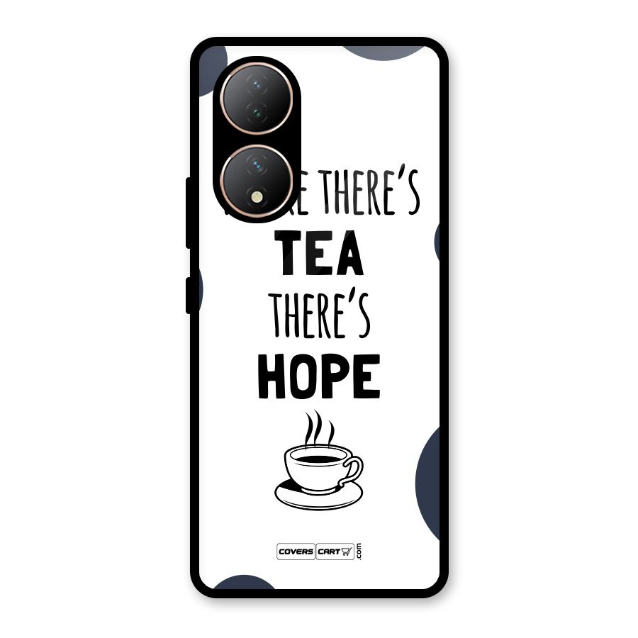 Tea Hope Glass Back Case for Vivo Y100