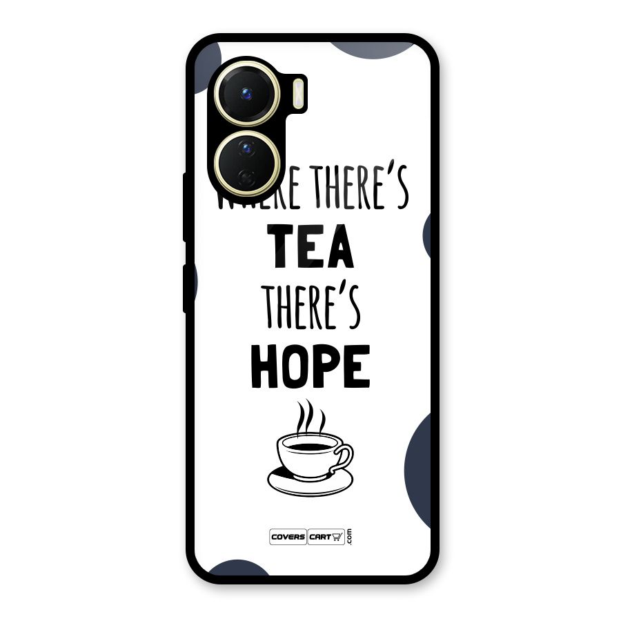 Tea Hope Glass Back Case for Vivo Y16