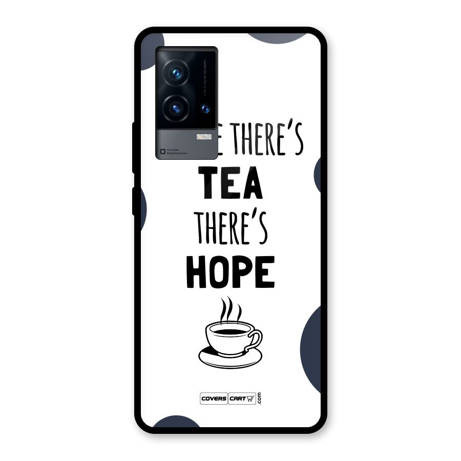 Tea Hope Glass Back Case for iQOO 9 5G