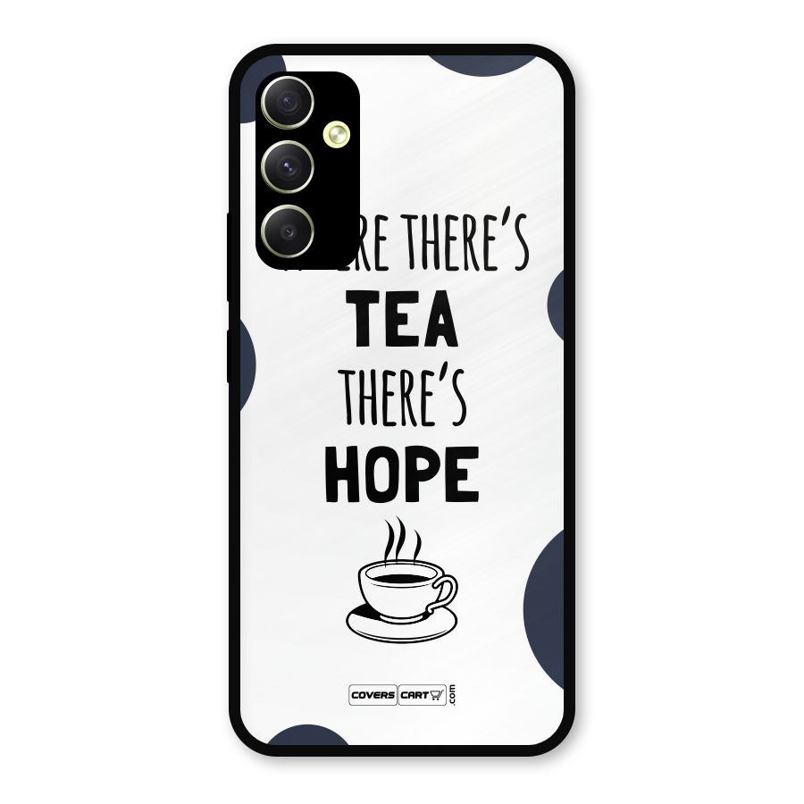 Tea Hope Metal Back Case for Galaxy A34