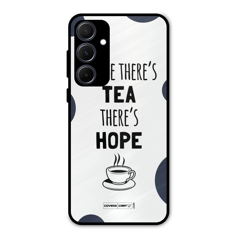 Tea Hope Metal Back Case for Galaxy A35