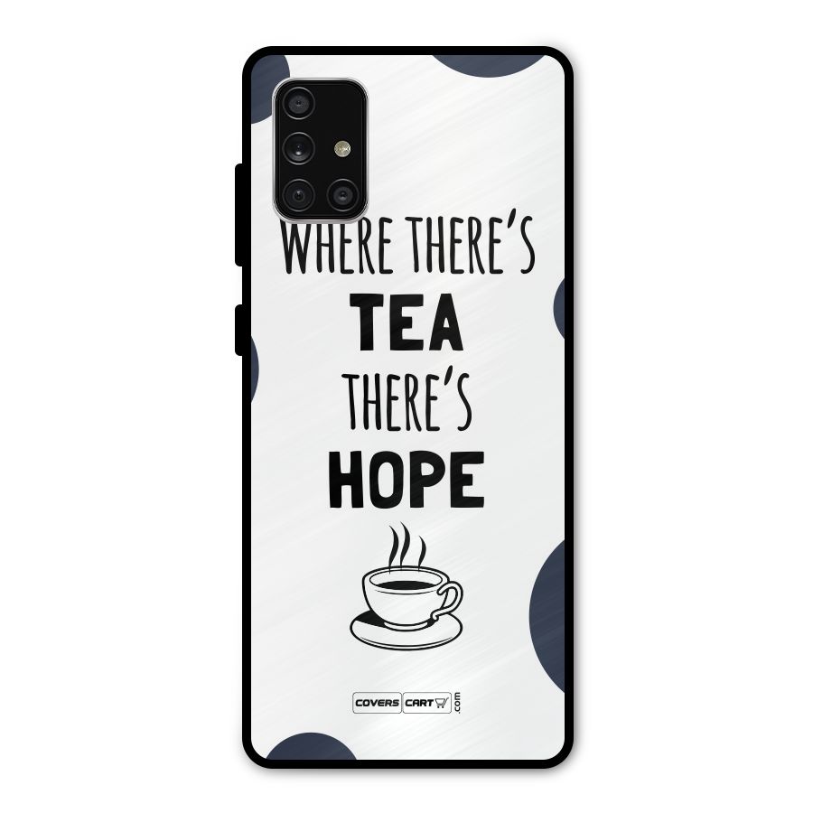Tea Hope Metal Back Case for Galaxy A71