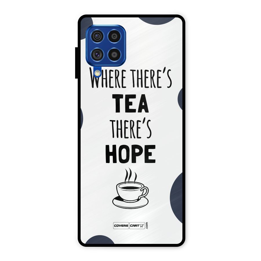 Tea Hope Metal Back Case for Galaxy F62