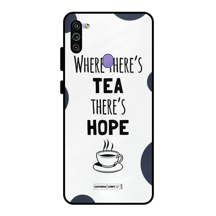 Tea Hope Metal Back Case for Galaxy M11