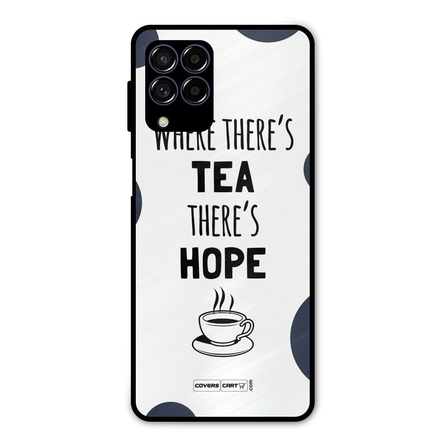 Tea Hope Metal Back Case for Galaxy M53 5G