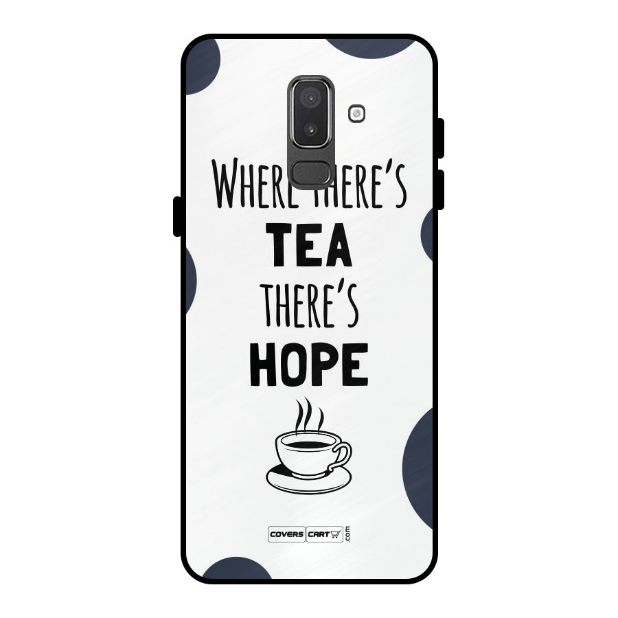 Tea Hope Metal Back Case for Galaxy On8 (2018)