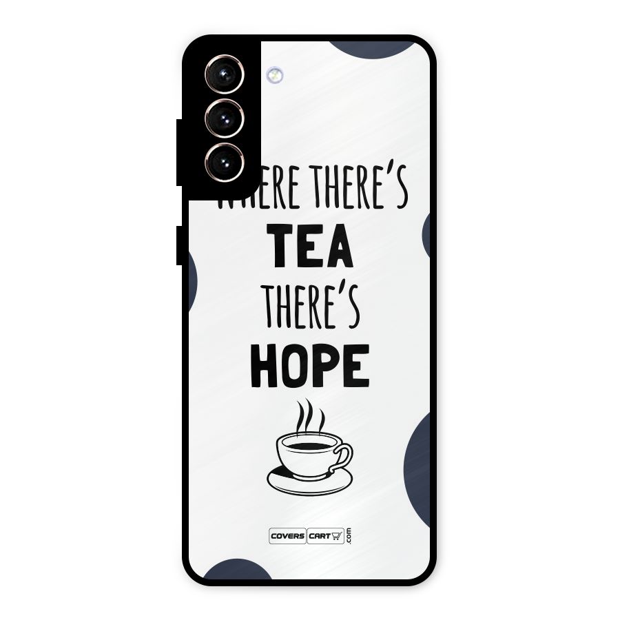 Tea Hope Metal Back Case for Galaxy S21 Plus
