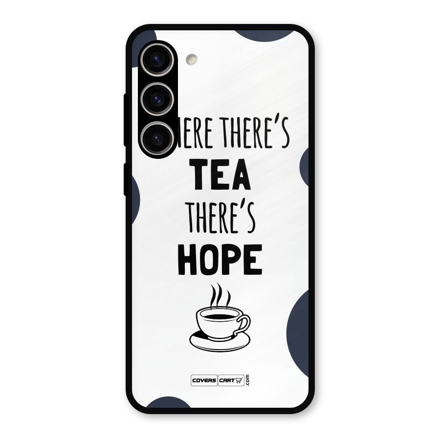Tea Hope Metal Back Case for Galaxy S23 Plus