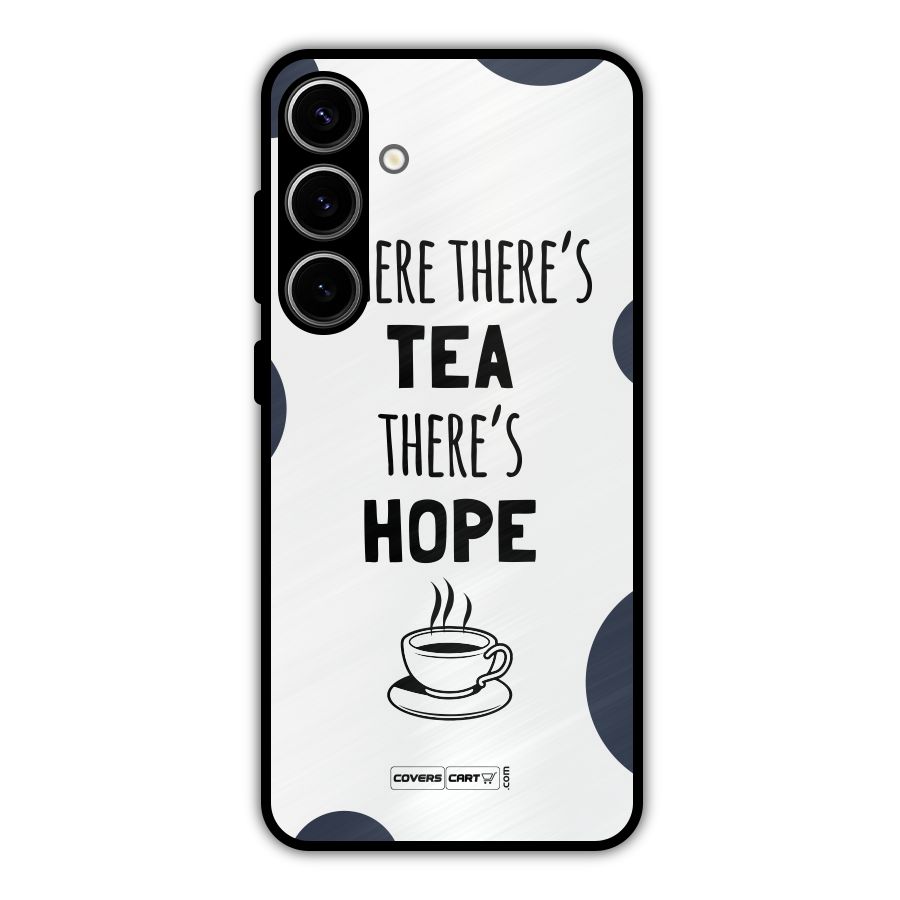 Tea Hope Metal Back Case for Galaxy S24 Plus