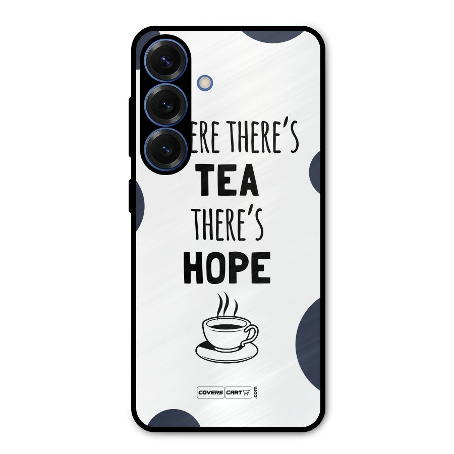 Tea Hope Metal Back Case for Galaxy S25