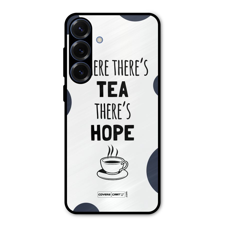 Tea Hope Metal Back Case for Galaxy S25 Plus