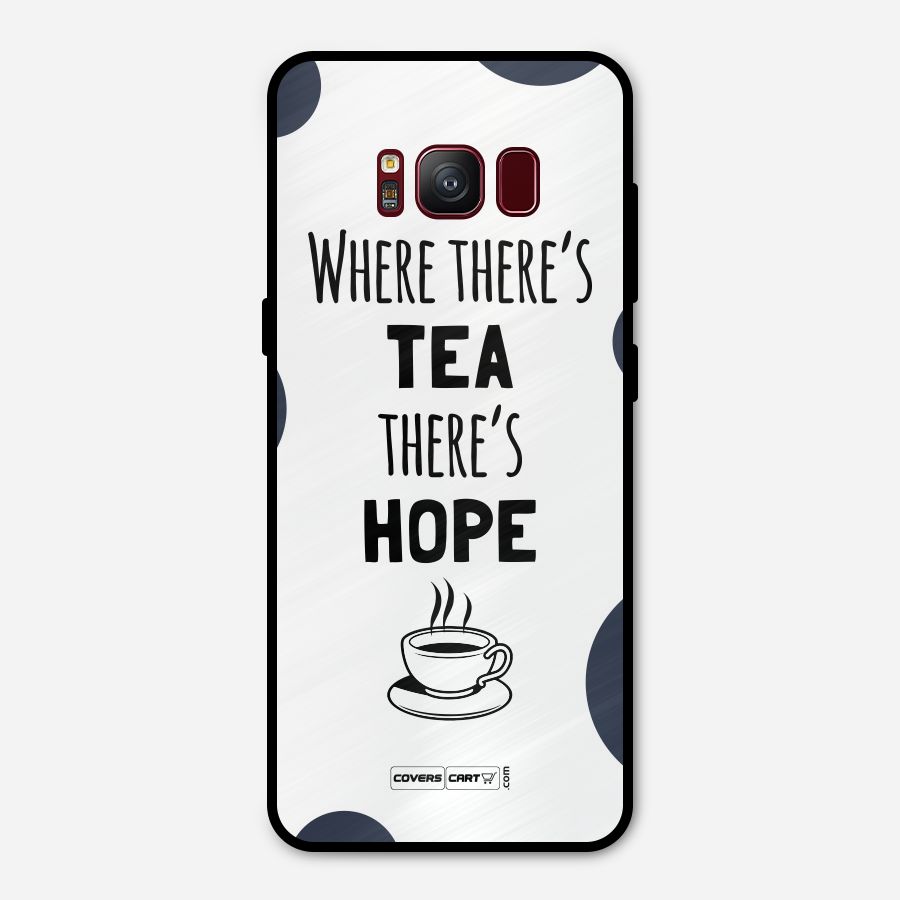 Tea Hope Metal Back Case for Galaxy S8