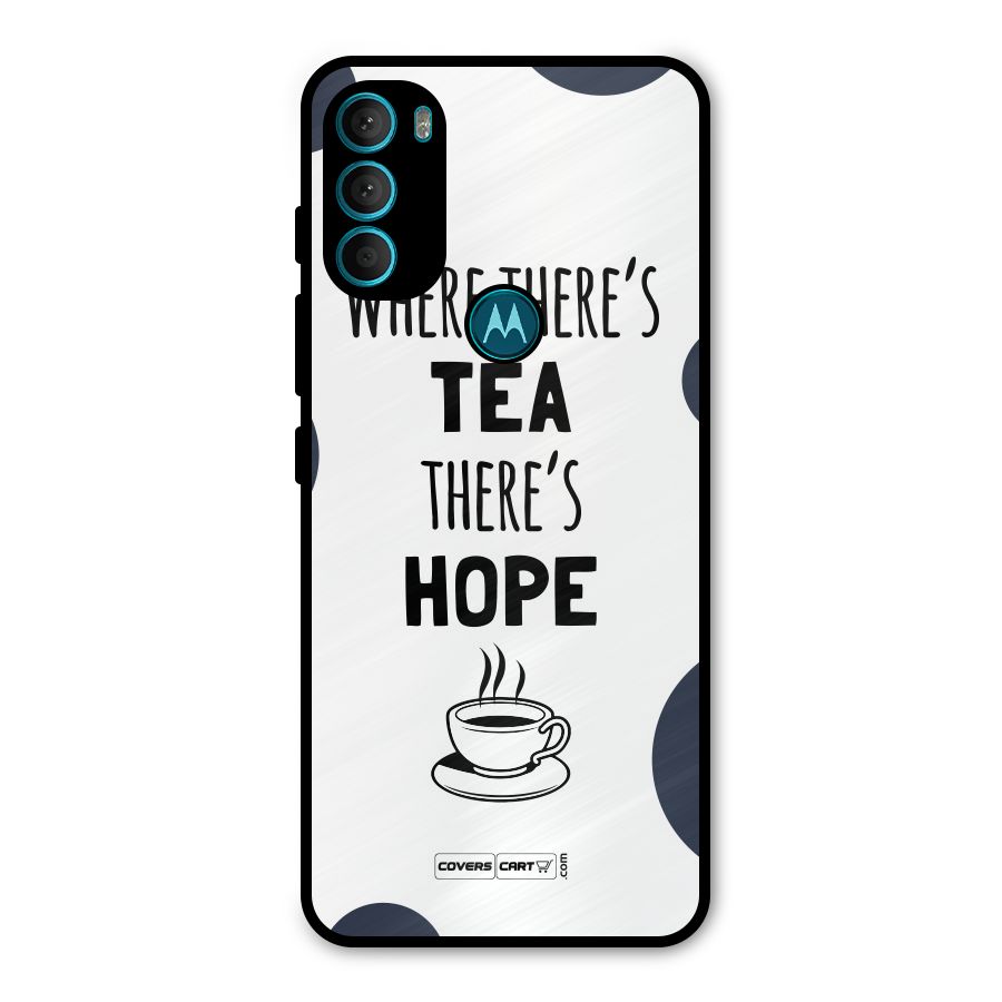 Tea Hope Metal Back Case for Moto G71 5G