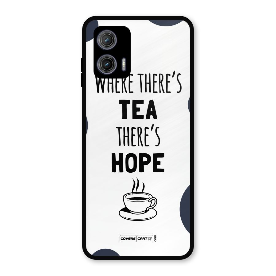 Tea Hope Metal Back Case for Moto G73