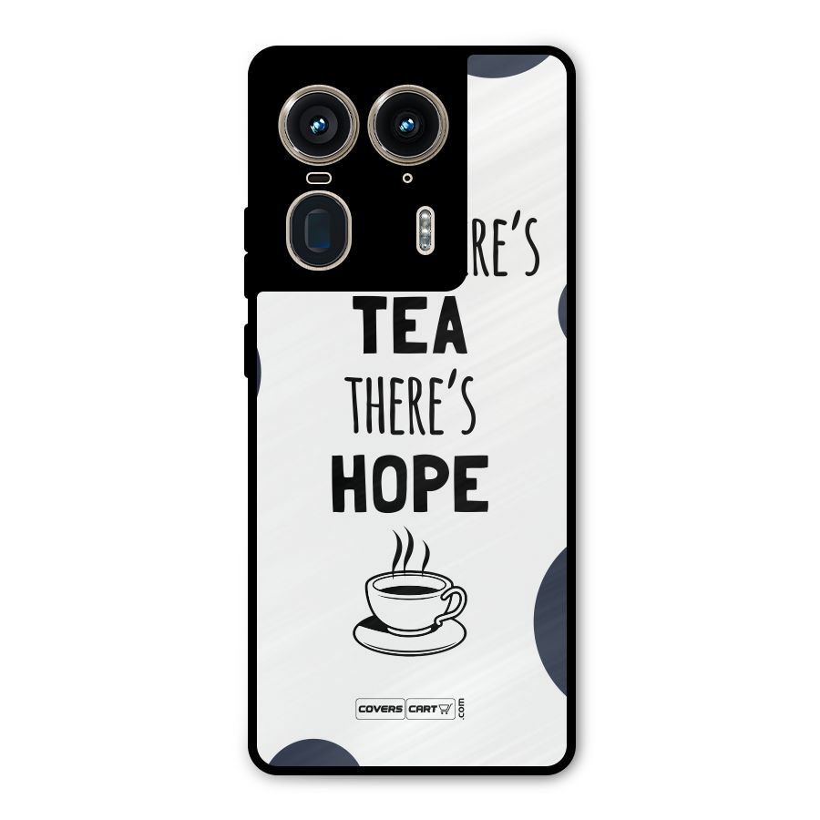 Tea Hope Metal Back Case for Motorola Edge 50 Ultra